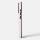 ソフトな色の縦ストライプ柄デザイン Case-Mate iPhoneケース (裏面 / 左)