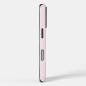 ソフトな色の縦ストライプ柄デザイン Case-Mate iPhoneケース (裏面 / 右)