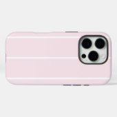 ソフトな色の縦ストライプ柄デザイン Case-Mate iPhoneケース (裏面 (横))