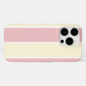 ソフトな色の縦ストライプ柄デザイン Case-Mate iPhoneケース (裏面 (横))
