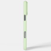 ソフトな色の縦ストライプ柄デザイン Case-Mate iPhoneケース (裏面 / 右)