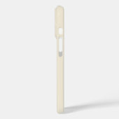 ソフトな色の縦ストライプ柄デザイン Case-Mate iPhoneケース (裏面 / 左)