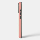 ソフトな色の縦ストライプ柄デザイン Case-Mate iPhoneケース (裏面 / 左)
