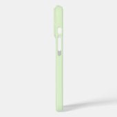 ソフトな色の縦ストライプ柄デザイン Case-Mate iPhoneケース (裏面 / 左)
