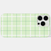 ソフトな色の縦ストライプ模様のポイントデザインパターン Case-Mate iPhoneケース (裏面 (横))