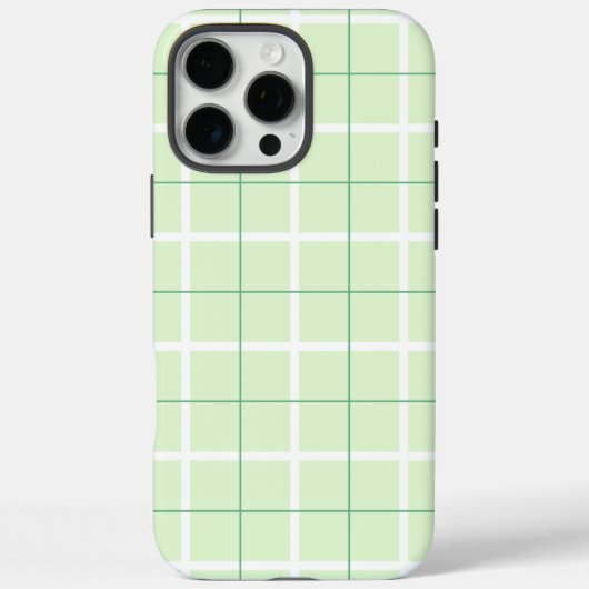 ソフトな色の縦ストライプ模様のポイントデザインパターン Case-Mate iPhoneケース (裏面)
