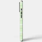 ソフトな色の縦ストライプ模様のポイントデザインパターン Case-Mate iPhoneケース (裏面 / 左)