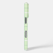 ソフトな色の縦ストライプ模様のポイントデザインパターン Case-Mate iPhoneケース (裏面 / 右)