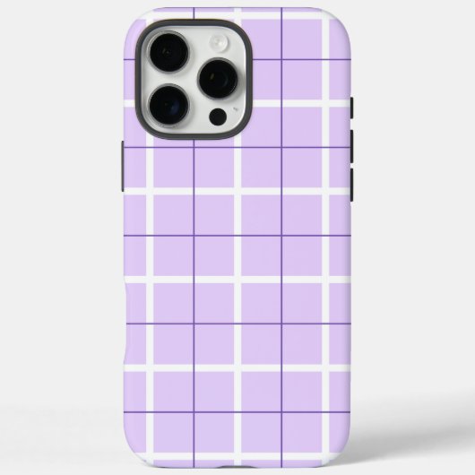 ソフトな色の縦ストライプ模様のポイントデザイン Case-Mate iPhoneケース (裏面)