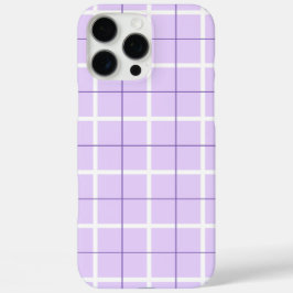 ソフトな色の縦ストライプ模様のポイントデザイン iPhone 16 PRO MAXケース