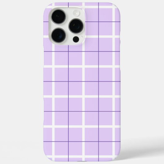 ソフトな色の縦ストライプ模様のポイントデザイン Case-Mate iPhoneケース (裏面)