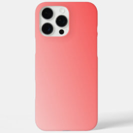 ソフトな赤とピンクのグラデーション背景 ミニマルアブストラクト iPhone 16 PRO MAXケース