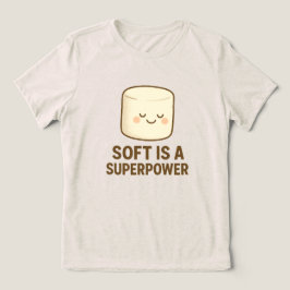 ソフトはスーパーパワー トライブレンドTシャツ