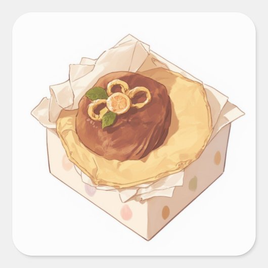 ソフトアお洒落ート スクエアシール (正面)