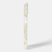 ソフトアイボリーフローラ抽象芸術 Case-Mate iPhoneケース (裏面 / 右)