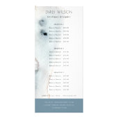 ソフトアクアエレガントブルー金ゴールドビーチサービス価格 ラックカード (正面)