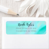 ソフトアクアス差出人住所ラベル ラベル (インサイチュ)