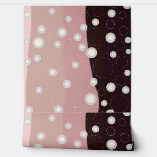 ソフトアブストラクトウェーブ＆バブル - モダンミニマリスト 壁紙