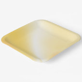 ソフトアンバー プリント ペーパープレート (傾斜あり)