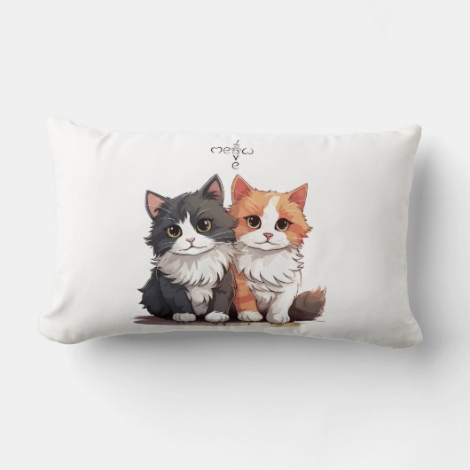 ソフトアーモダント装飾用クッション ランバークッション (正面)