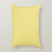 ソフトイエローアクセント枕AH2023 アクセントクッション (正面(垂直))