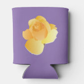 ソフトイエローローズ&パープルクーラーボックス 缶クーラー (裏面)