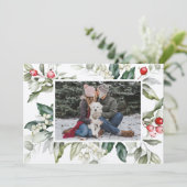 ソフトウィンターベリークリスマスカード 招待状 (スタンド正面)