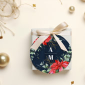 ソフトウィンターベリークリスマス結婚ズ ラウンドシール