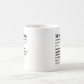 ソフトウェおもしろい最高のアエンジニア定義ギフト コーヒーマグカップ (中央)