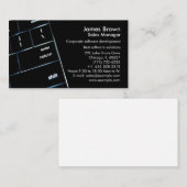 ソフトウェアおよびコンピュータ 名刺 (正面/裏面)