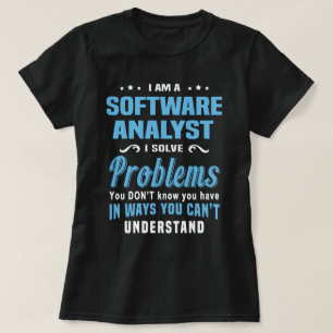 ソフトウェアアナリスト Tシャツ