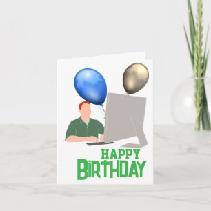ソフトウェアエンジニアの誕生日 カード