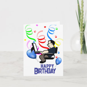 ソフトウェアエンジニアの誕生日 カード