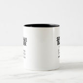 ソフトウェアエンジニア、おもしろいエンジニアリング ツートーンマグカップ (中央)
