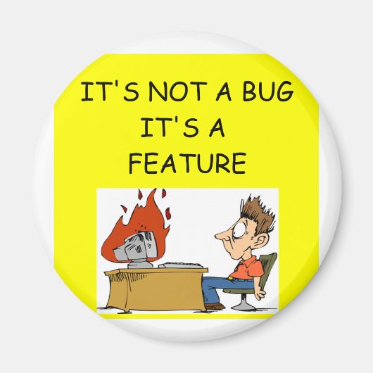 ソフトウェアエンジニア マグネット (正面)