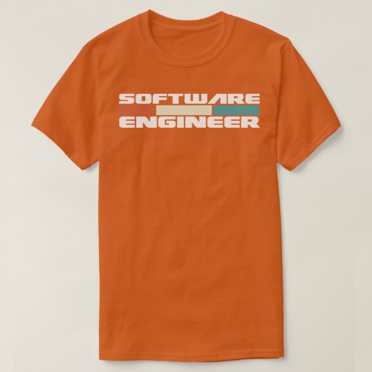 ソフトウェアエンジニア Tシャツ (デザイン正面)
