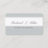 ソフトウェアコンサルタントの技術2バンドユニークな平野 名刺 (正面)