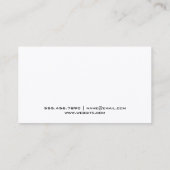 ソフトウェアコーダ | 開発者向け技術 名刺 (裏面)