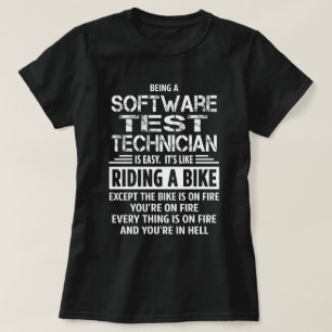 ソフトウェアテスト技術者 Tシャツ
