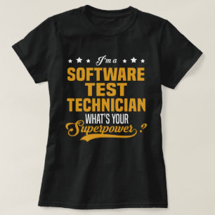 ソフトウェアテスト技術者 Tシャツ