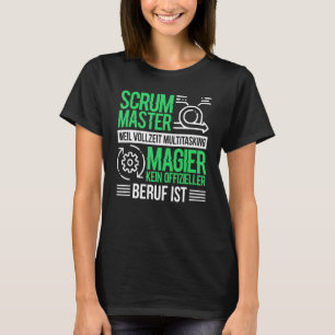 ソフトウェアパペットシェフアジャイルスクラムマスター Tシャツ