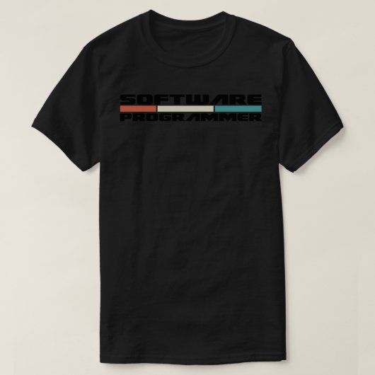 ソフトウェアプログラマ1 Tシャツ (デザイン正面)