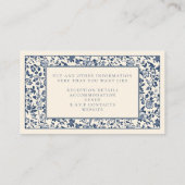 ソフトウェアヴィンテージスタイルフローラ詳細 エンクロージャーカード (裏面)