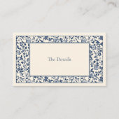 ソフトウェアヴィンテージスタイルフローラ詳細 エンクロージャーカード (正面)