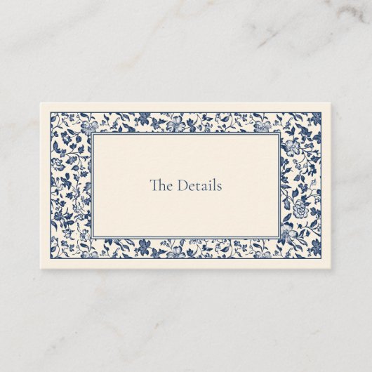 ソフトウェアヴィンテージスタイルフローラ詳細 エンクロージャーカード (正面)