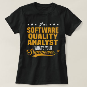 ソフトウェア品質アナリスト Tシャツ
