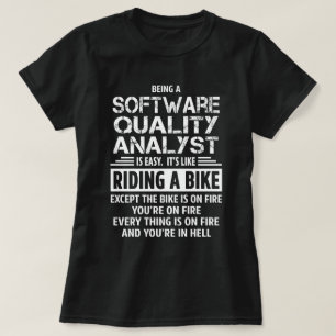 ソフトウェア品質アナリスト Tシャツ