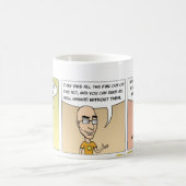 ソフトウェア建築家のマグ コーヒーマグカップ (中央)