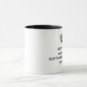 ソフトウェア建築家をマグそれを扱うことを許可して下さい マグカップ (中央)