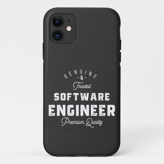 ソフトウェア技術者への贈与 Case-Mate iPhoneケース (裏面)